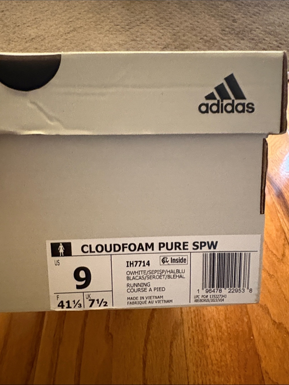 NWT! Adidas cloudfoam pure - Picture 11 of 11